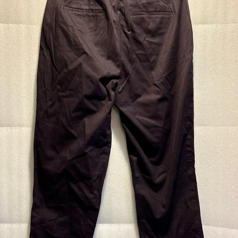 Talbots Women's Black Cropped Pants - Picture 2 of 8